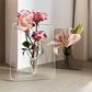🌹 49% OFF NOW! 🖼️ Photo Frame Shaped Clear Flower Vase – Wall-mountable & space-saving – Unique design, perfect for dried or fresh flowers – elegant home or office decor ✨