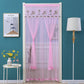 Embroidered Sheer Door Curtain
