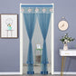 Embroidered Sheer Door Curtain