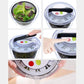 Manual Press 3-in-1 Large Salad Spinner