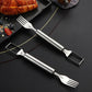 2-in-1 Stainless Steel Watermelon Slicer Fork