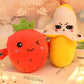 Fruit Sensor Beat Interactive Plush Doll – Musical Toy for Kids | Banana, Strawberry & Carrot